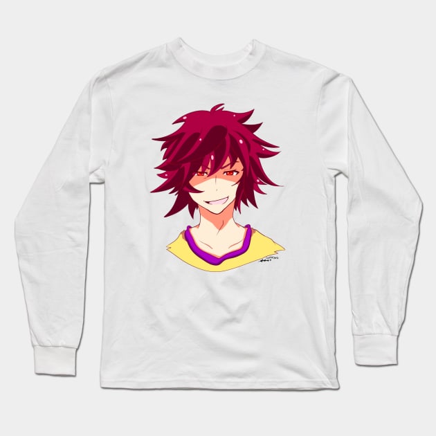 Sora (No Game No Life) Long Sleeve T-Shirt by XoXy24